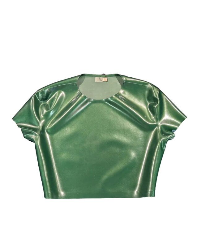 Crop Latex Tee