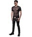 Men's Mesh Slimfit Wetlook T-Shirt