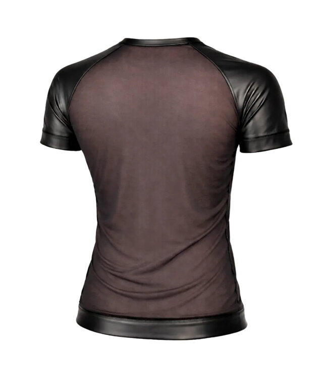 Men's Mesh Slimfit Wetlook T-Shirt
