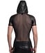 Men's Mesh Hooded Wetlook T-Shirt