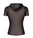 Men's Mesh Hooded Wetlook T-Shirt