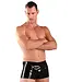 Keyhole Men's Latex Boxers with Detachable Pouch