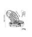 Metal Chastity Cage with an Adjustable Ring