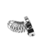 Metal Chastity Cage with an Adjustable Ring