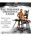 Master Series Leg Spreader Obedience Chair with Sex Machine