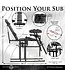 Master Series Leg Spreader Obedience Chair with Sex Machine
