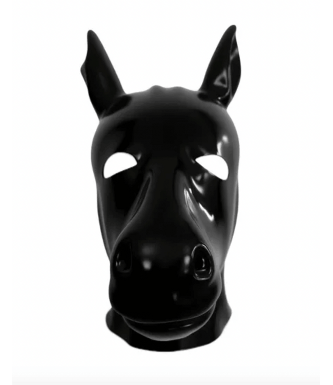 Latex Horse Hood