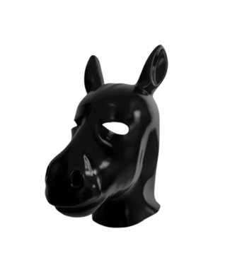 Kulla Latex Latex Horse Hood