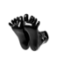 Latex Short Socks With Toes
