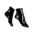 Latex Short Socks With Toes