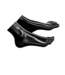 Latex Short Socks With Toes