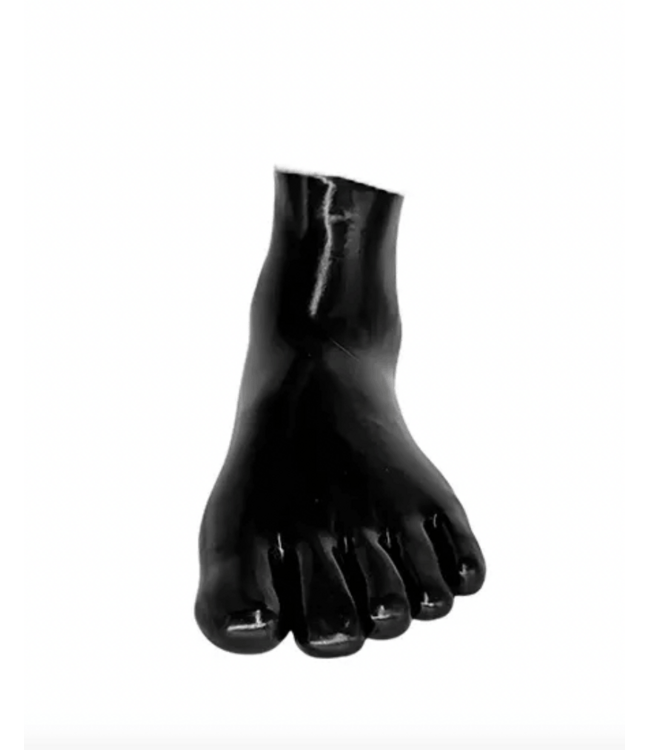 Latex Short Socks With Toes