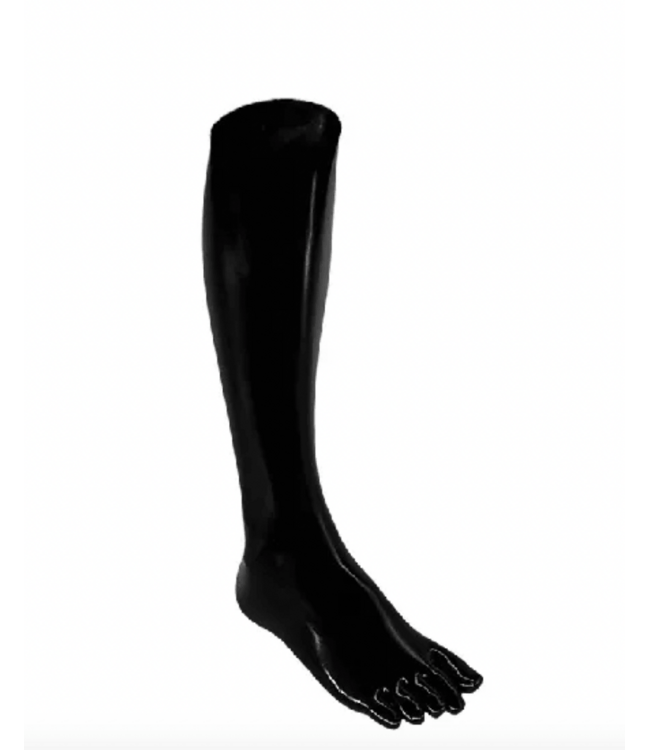 Knee High Latex Toe Socks