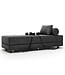 Divan Bondage Fold-Out Queen Daybed w/cuffs | Black Label