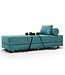 Divan Bondage Fold-Out Queen Daybed w/cuffs | Black Label