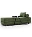 Divan Bondage Fold-Out Queen Daybed w/cuffs | Black Label