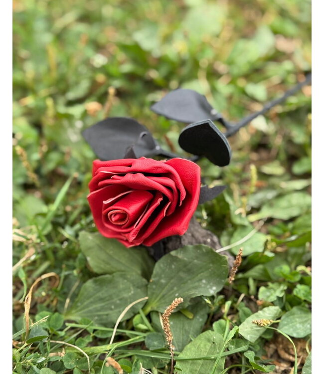 Leather Rose Flower | Kookie