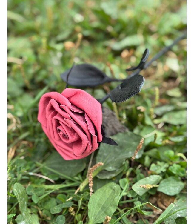 Leather Rose Flower | Kookie