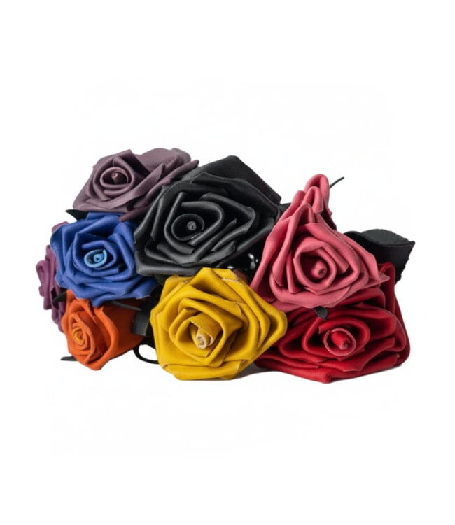 Leather Rose Flower | Kookie