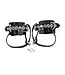 Shoe Locking Leather Ankle Cuffs