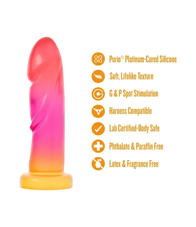 Avant By Blush® | Sunburst | Artisan Silicone Dildo