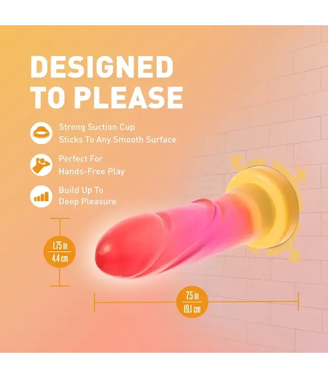 Avant By Blush® | Sunburst | Artisan Silicone Dildo