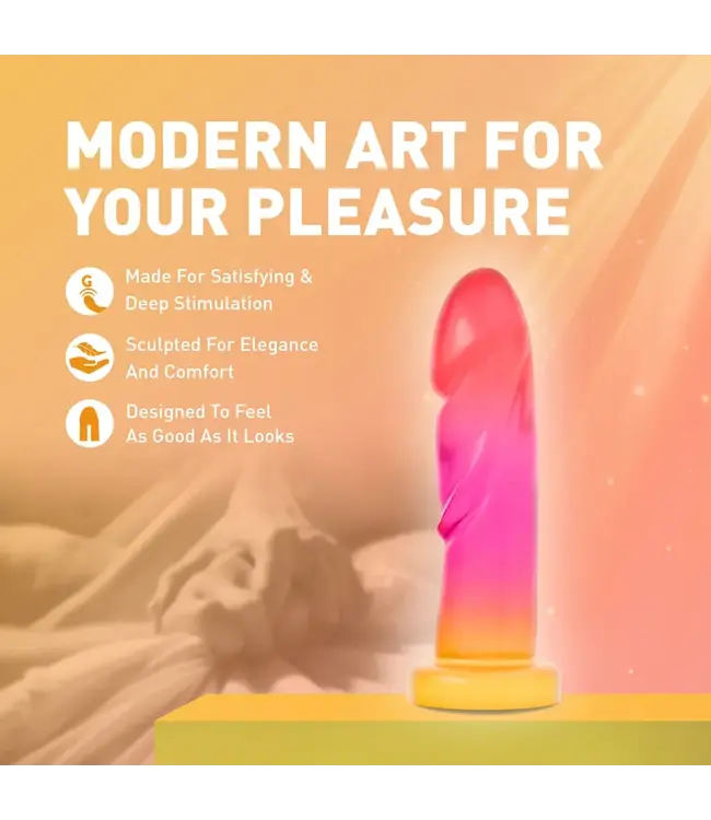 Avant By Blush® | Sunburst | Artisan Silicone Dildo
