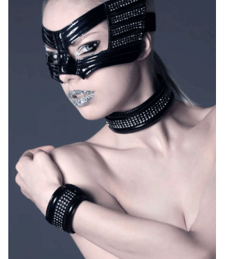 Tatjana Warnecke Rhinestone Strass Face Mask