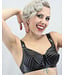 Tatjana Warnecke Black PVC Bullet Bra