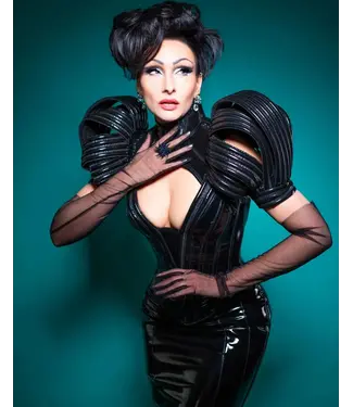Tatjana Warnecke Mag | Glossy Black Bolero