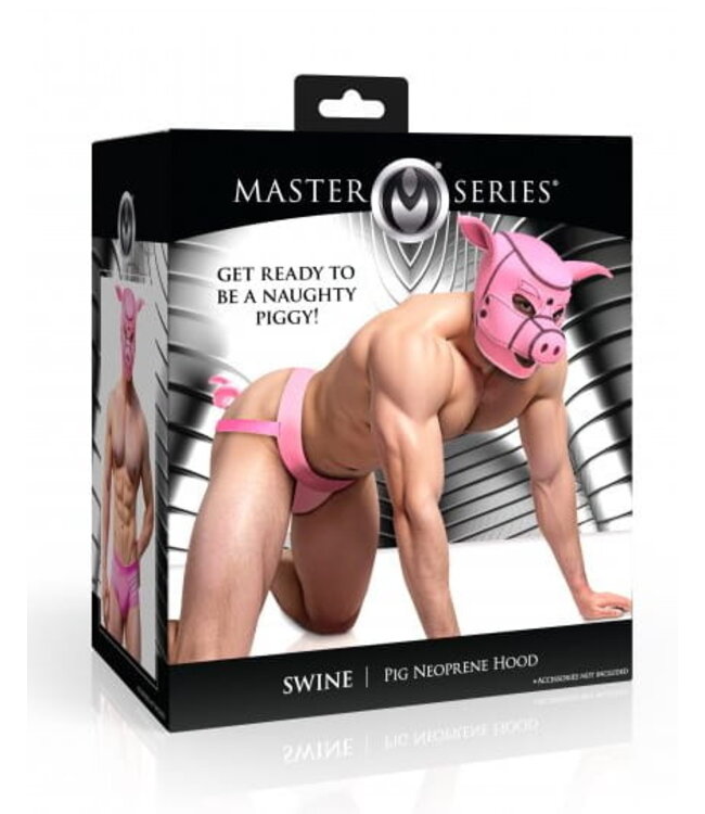 Swine Pig Neoprene Hood