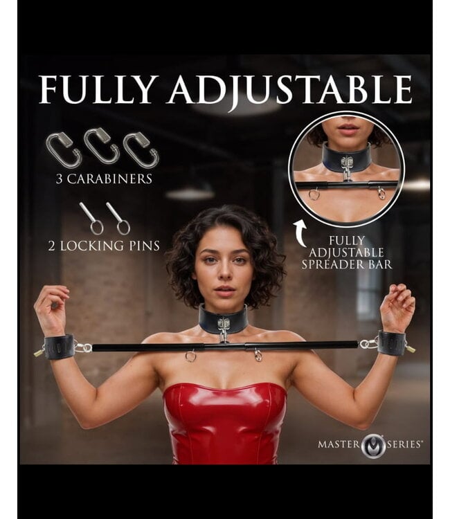 Dominion Bar Spreader Bar with Collar and Restraints