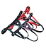 Secure Fit Strap On Leather Harness with Black Hardware