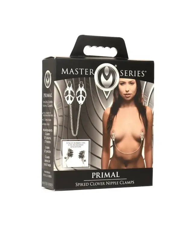 Primal Spiked Clover Nipple Clamp | Master Series