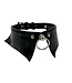 Expert Submissive Vegan Patent Leather Collar