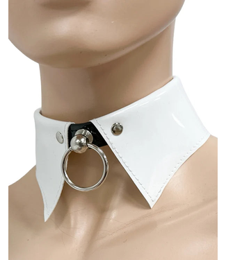 Funk Plus Expert Submissive Vegan Patent Leather Collar