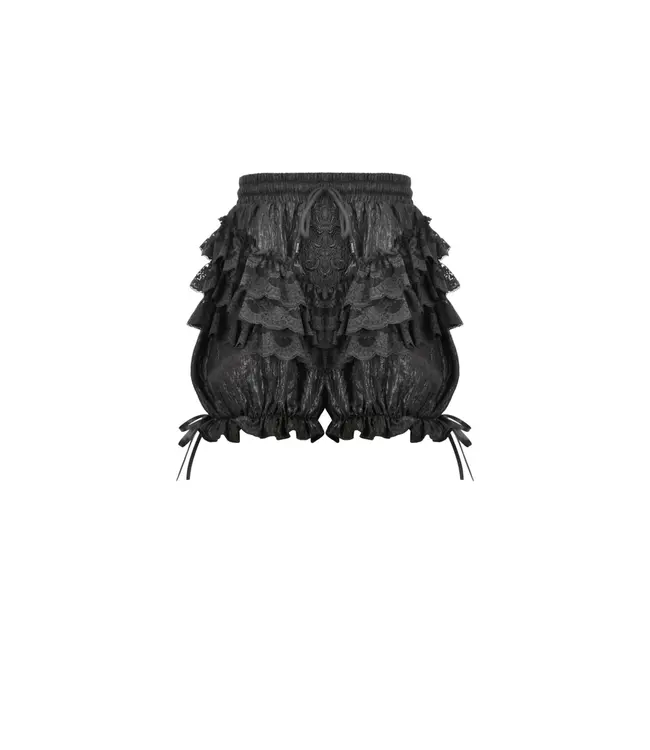 Lolita Lantern Shorts | Lace Trimmed Gothic Bloomers