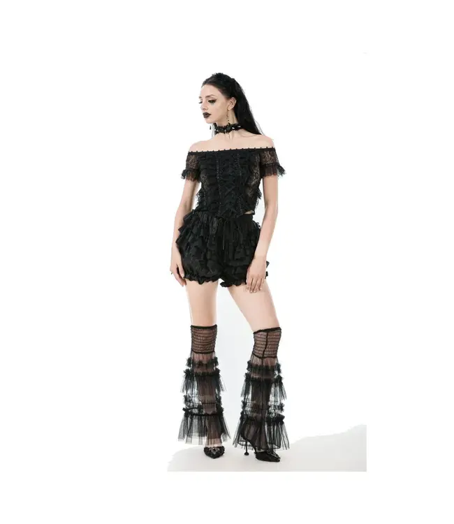 Lolita Lantern Shorts | Lace Trimmed Gothic Bloomers