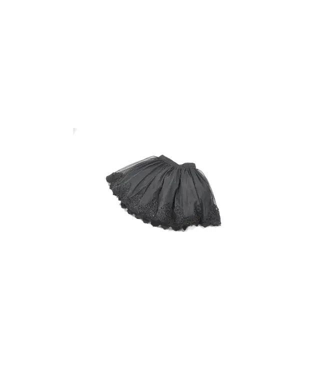Black Shadow Rose Petticoat by Dark In Love | Gothic Lolita Petticoats