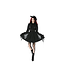 Black Shadow Rose Petticoat by Dark In Love | Gothic Lolita Petticoats