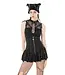 Corseted Punk Balloon High-Waist Shorts by Dark In Love