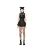 Corseted Punk Balloon High-Waist Shorts by Dark In Love