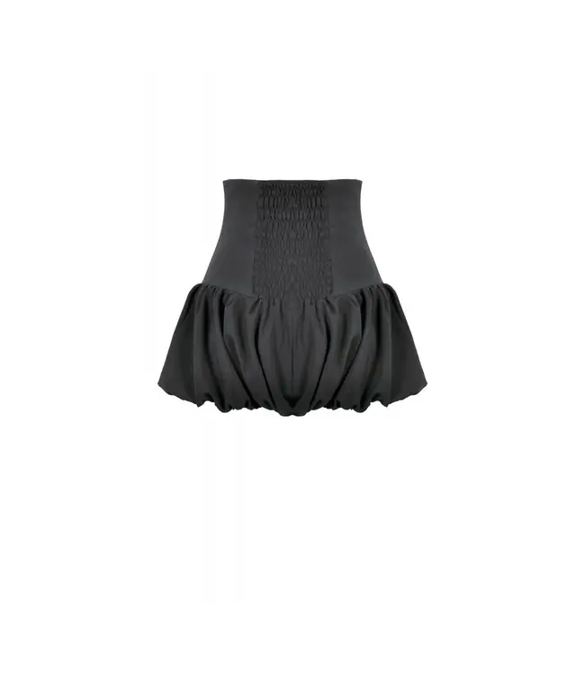 Corseted Punk Balloon High-Waist Shorts by Dark In Love