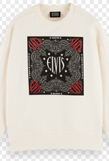 Scotch & Soda SS ELVIS CREWNECK SWEAT CREME