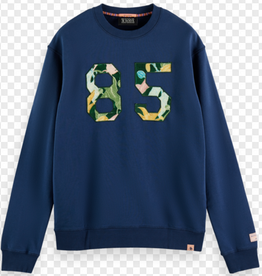 Scotch & Soda SS ARTWORK CREWNECK SWEATSHIRT ORGANIC COTON