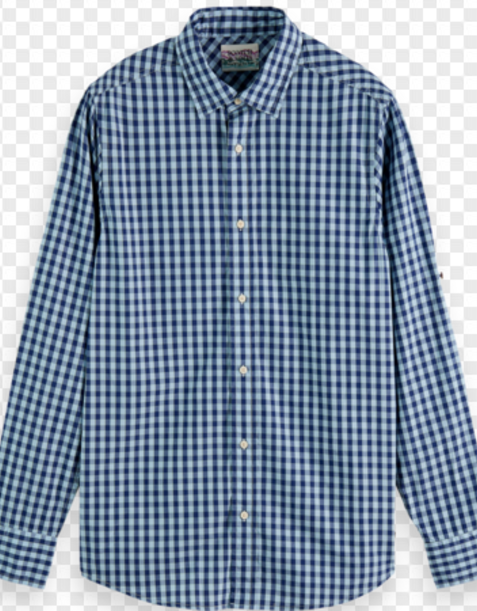 Scotch & Soda SSREGULAR-FIT BB CHECKED SHIRT