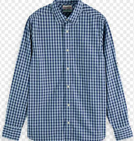 Scotch & Soda SSREGULAR-FIT BB CHECKED SHIRT