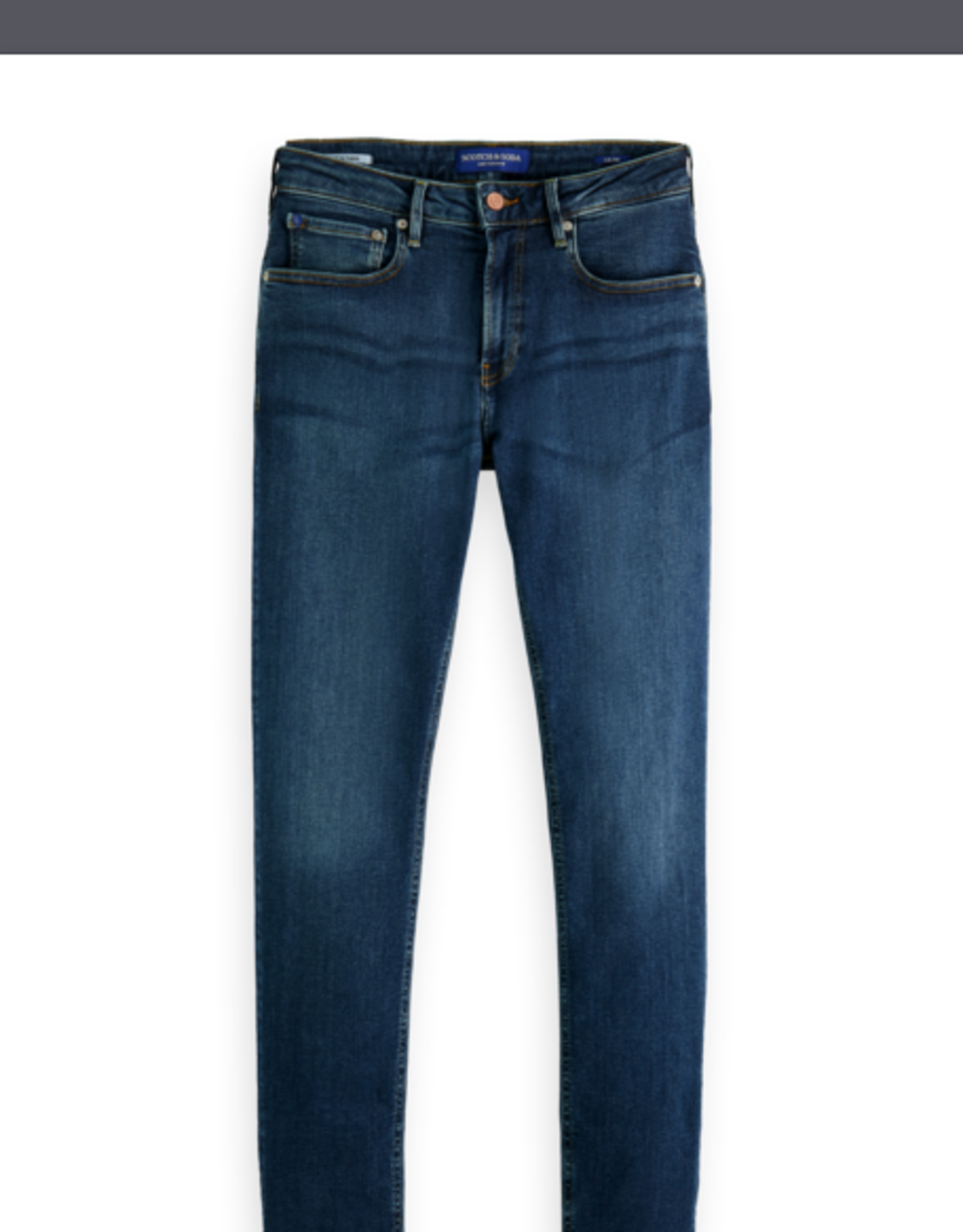 Scotch & Soda SS  SKIM SUPER SLIM - BURN THE BLAUW