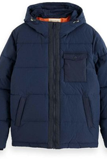 Scotch & Soda SS HOODED PUFFA JACKET