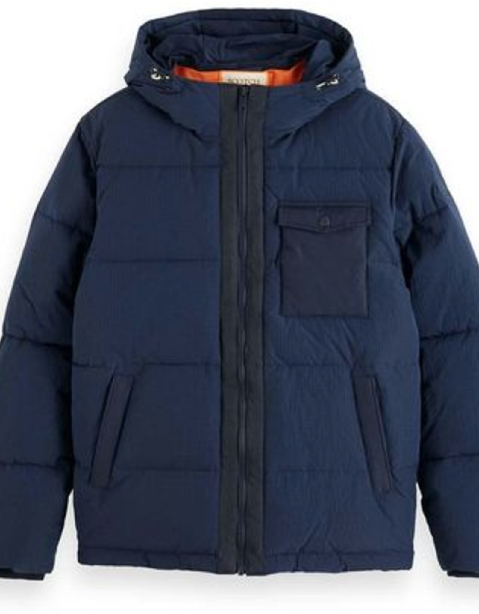 Scotch & Soda SS HOODED PUFFA JACKET